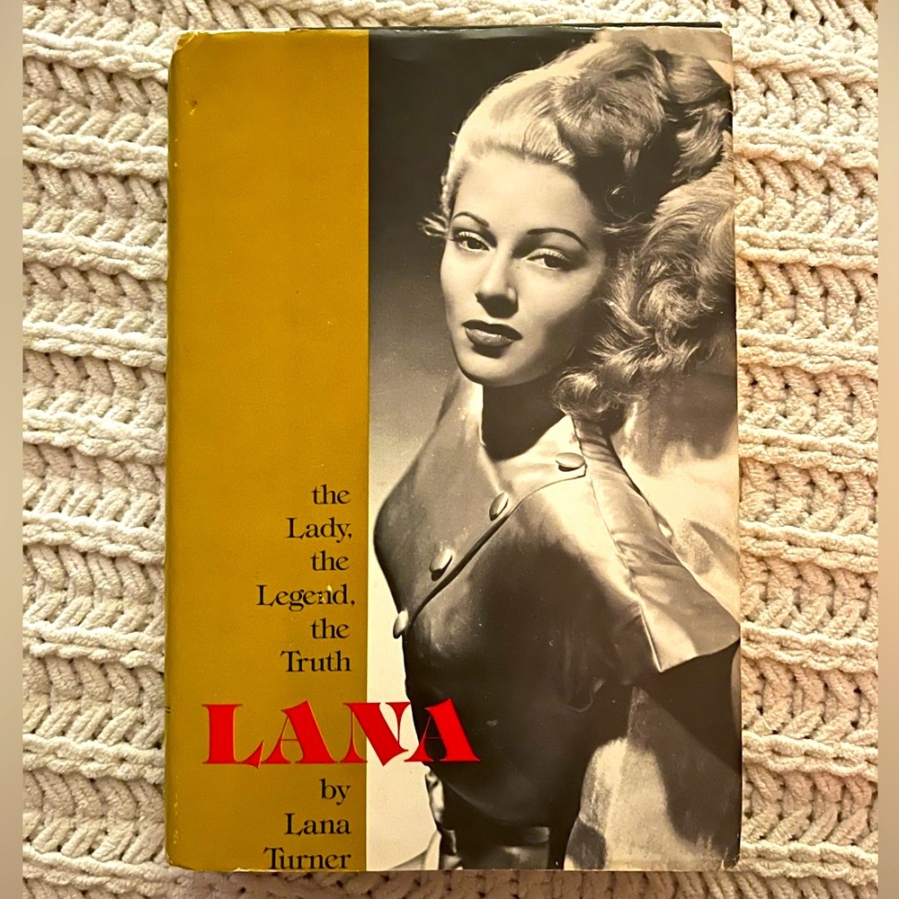 ❣️Lana Turner The Legend, The Lady, The Truth Memoir Biography Movie Star Love❣️ - Picture 1 of 15